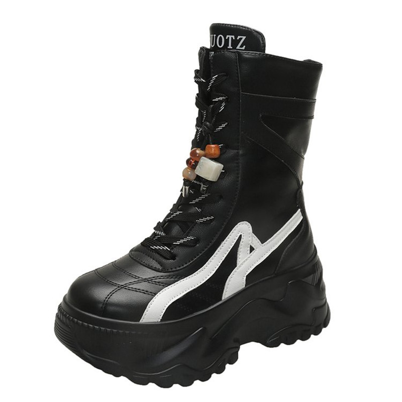 Motorcycle Chain - Sepatu Boots Wanita Baru 8CM Model