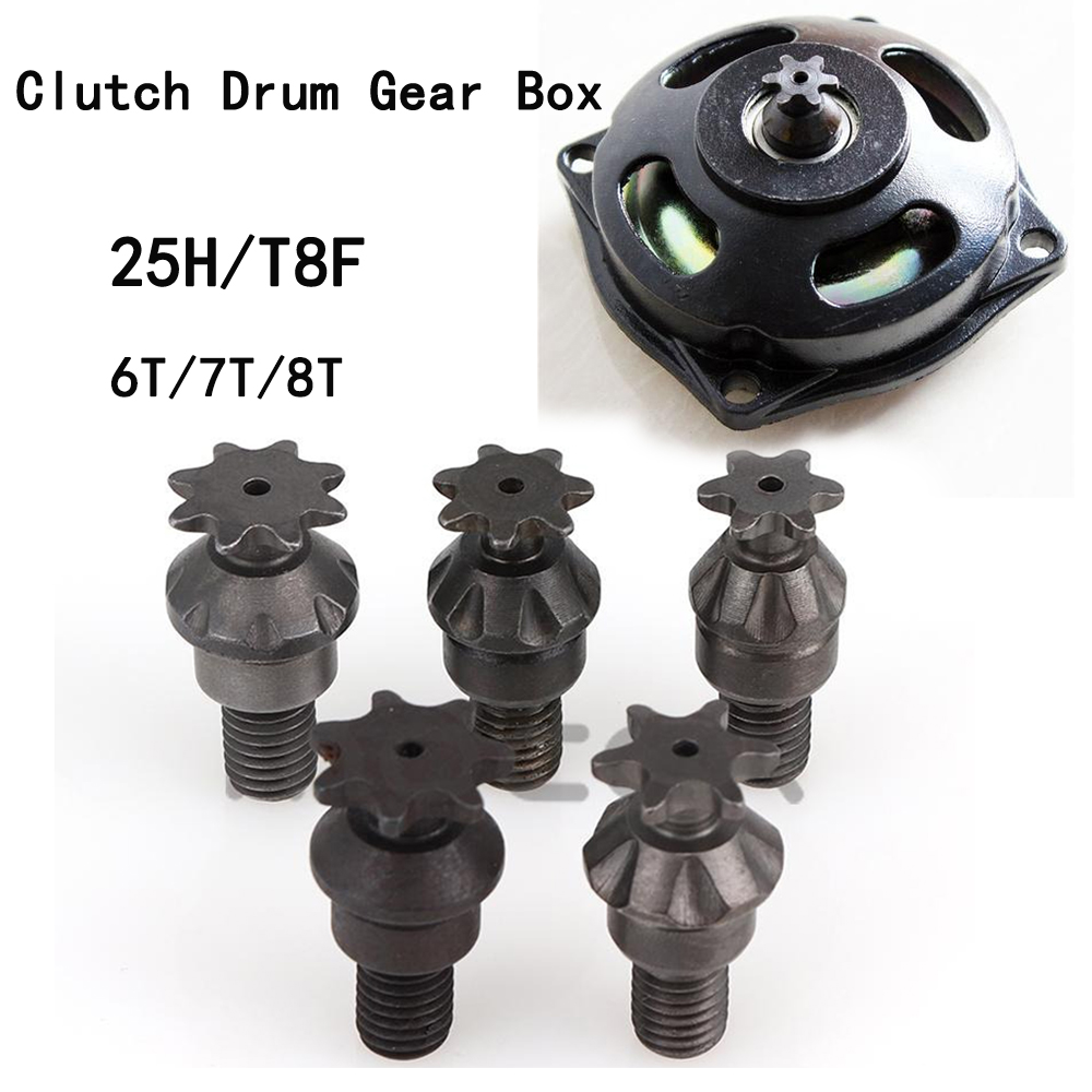Sprocket Chain - 25H T8F 6/7/8 gigi kopling Drum
