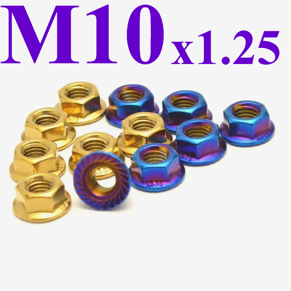 Sprocket - 6 buah mur roda sproket belakang