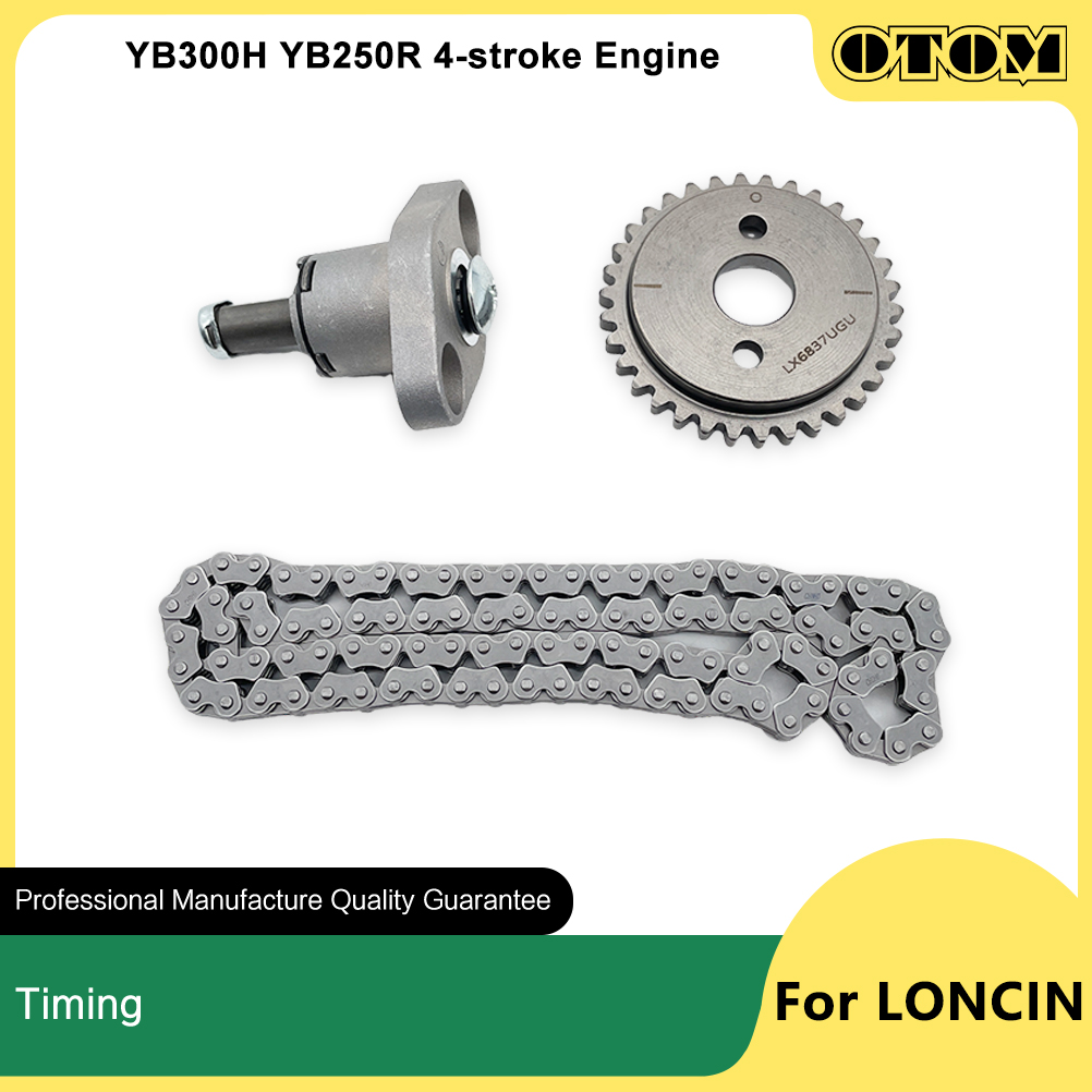 Motorcycle Parts Chain - Rantai Timing Camshaft, Sprocket, Tensioner, dan