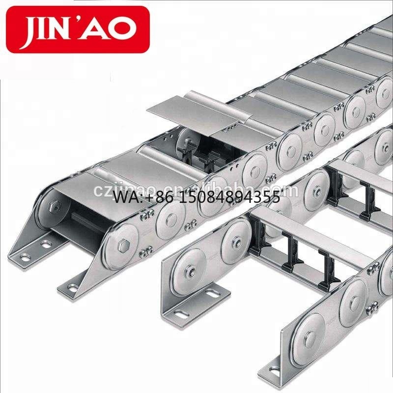 Steel Chain - Rantai Energi Baja Tertutup Penuh/Semi-Tertutup Mirip