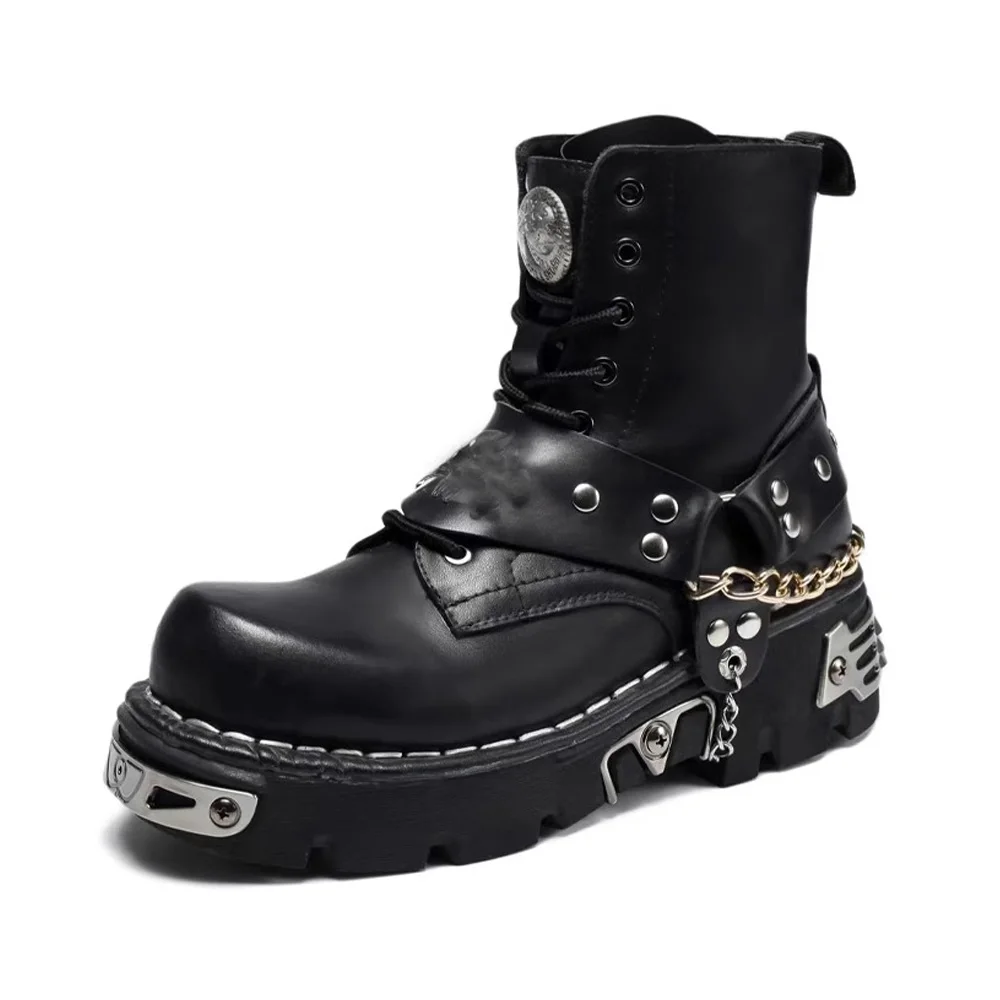 Sepatu Bot Motor Kulit Asli Pr - Motorcycle Chain ulasan dan harga