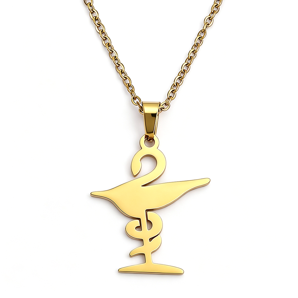 Kalung dengan liontin berbentu - Steel Chain ulasan dan harga