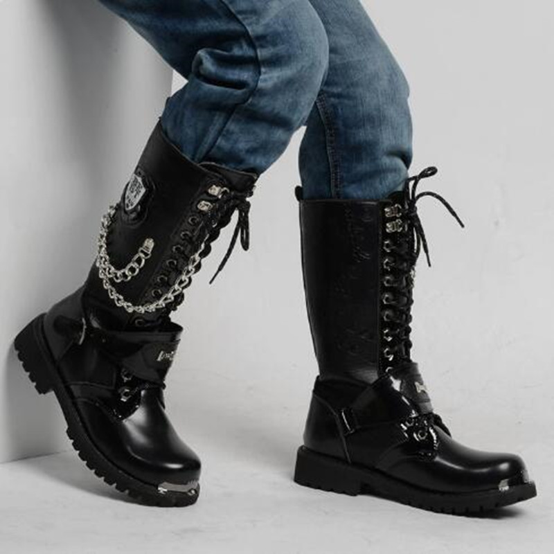 Sepatu Bot Motor Pria Model Mi - Motorcycle Chain ulasan dan harga