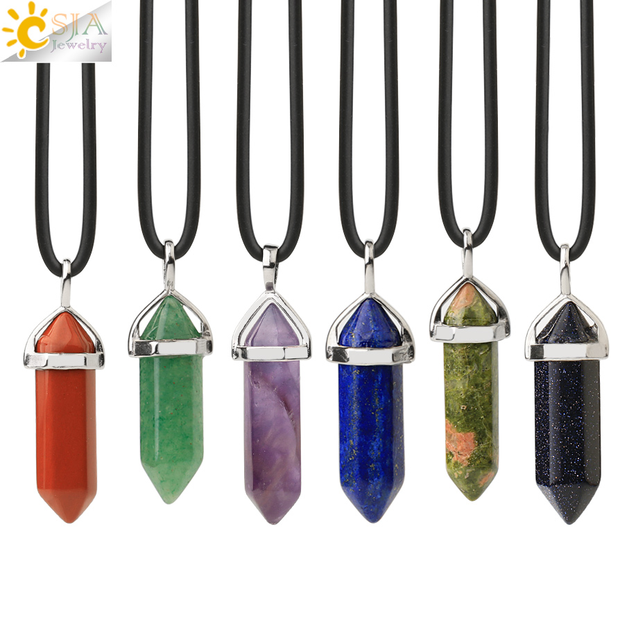 CSJA Kalung Kristal Batu Perma - Xcm Chain ulasan dan harga